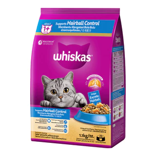 อาหารแมว วิสกัส ราคาถูก whiskas แบบเม็ด ( วิสกัส เม็ด ) 1.2 kg.