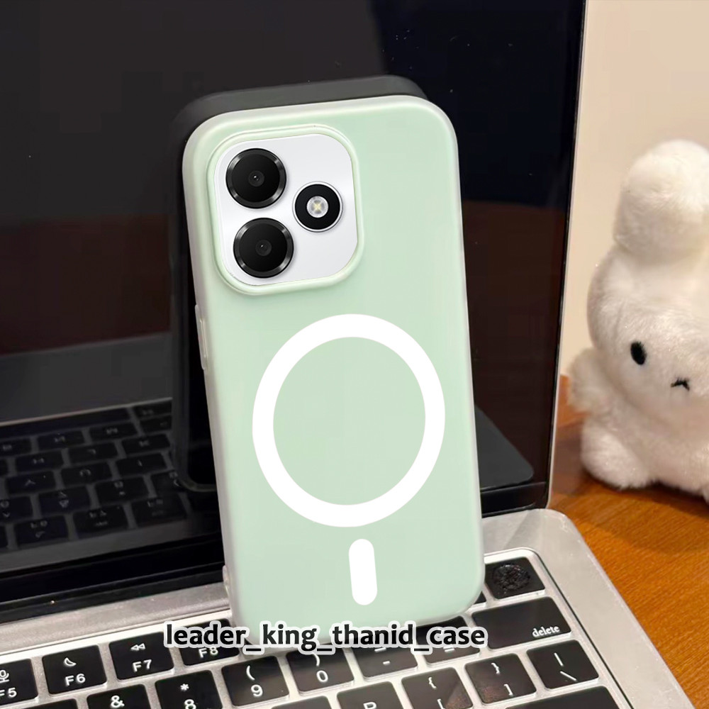 เคส ใช้ สำหรับ infinix Note60 Note60Pro Note Edge Spack Go3 2026 เคสซิริโคน สีพื้นพาสเทล 051