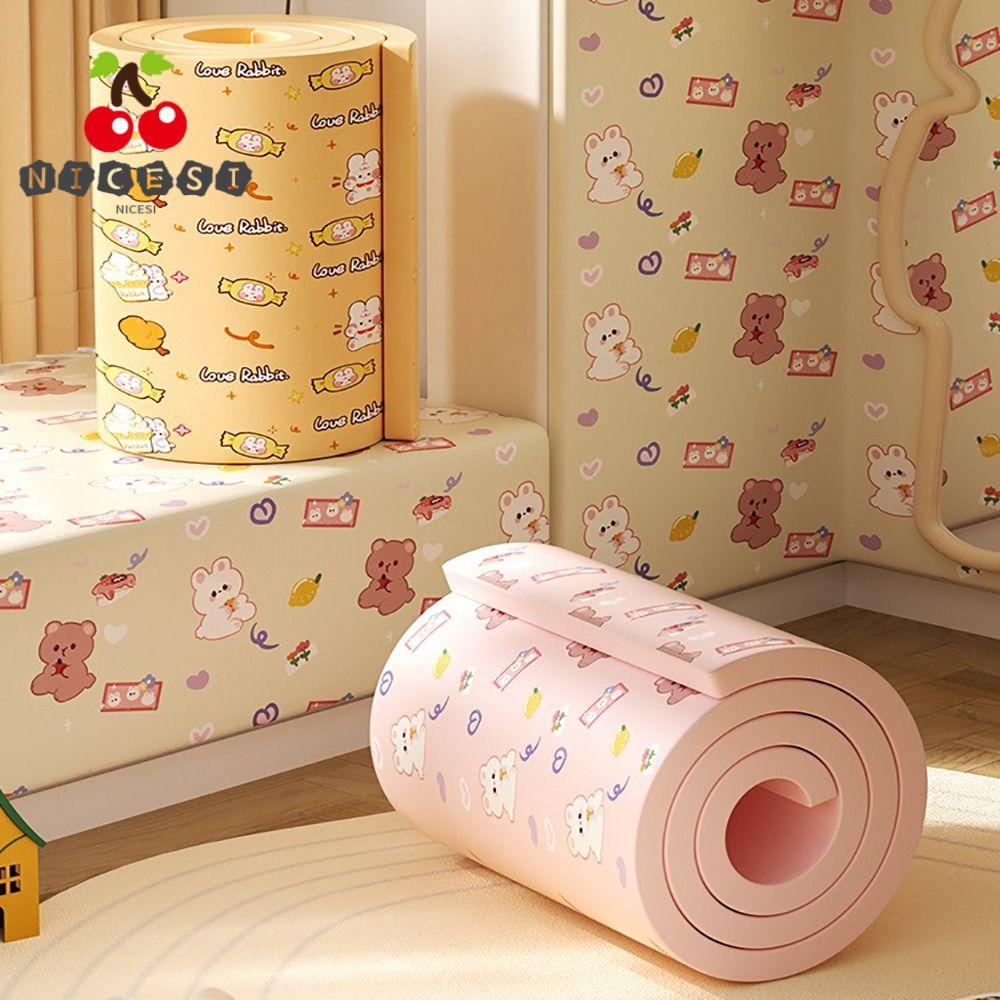 NICESI โต๊ะขอบยามแถบ, 2m ความปลอดภัยของทารกเบาะป้องกันการชนกัน, เด็กหน้าต่างยืดหยุ่น Sill NBR ผนังมุมป้องกันเด็ก