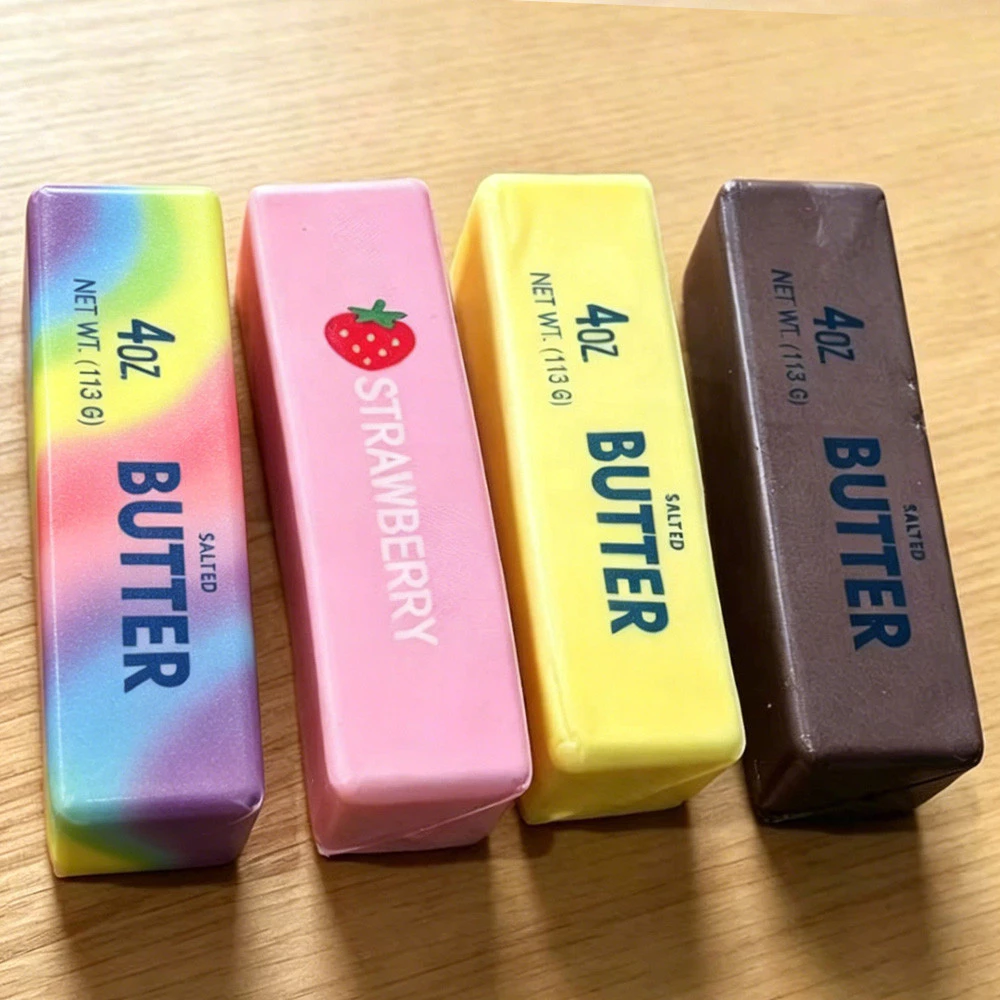 Hachimi Butter Cheese Squishy Stick Creative Squeeze ของเล่นผ่อนคลายเดสก์ท็อปตกแต่งของเล่นของขวัญ