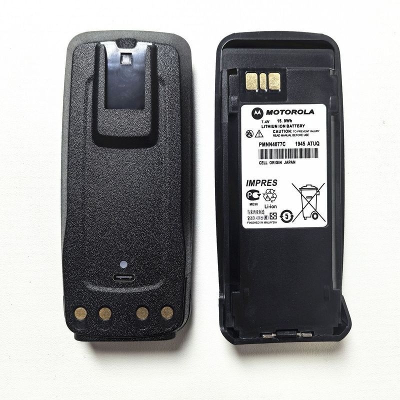 Motorola Walkie-Talkie Talkie XIRP8200/P8260/P8268/P8800 แบตเตอรี่ลิเธียมอินเทอร์เฟซ TYPE 4077C