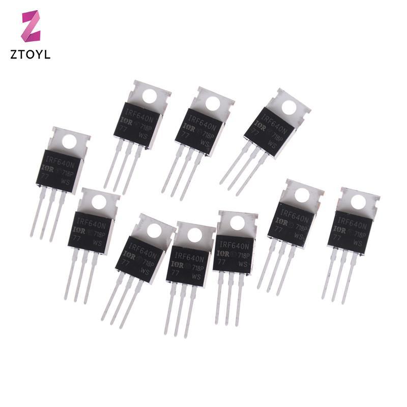 [ZTO-t] 10 ชิ้นใหม่ IRF640 IRF640N Power mosfet 18A 200V TO-220