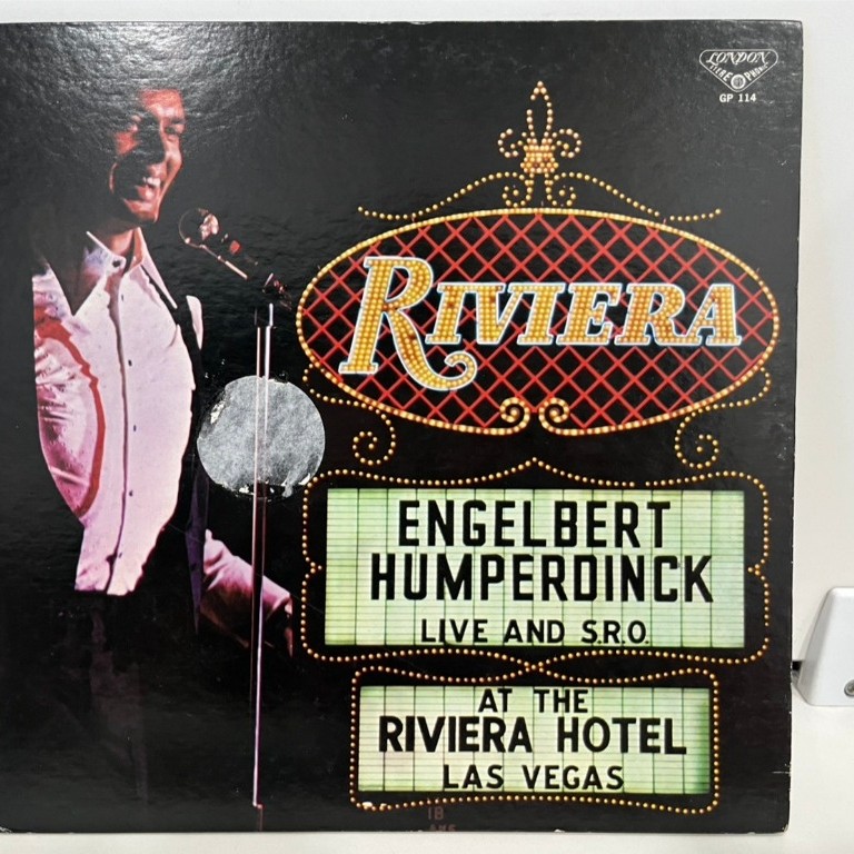 1LP Vinyl Records แผ่นเสียงไวนิล Live And S.R.O. At The Riviera Hotel, Las Vegas  (J23A11)