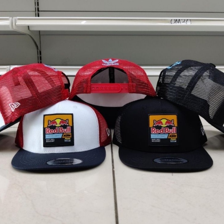 หมวก Redbull Trucker Snapback Topi Redbull ktm Snapback