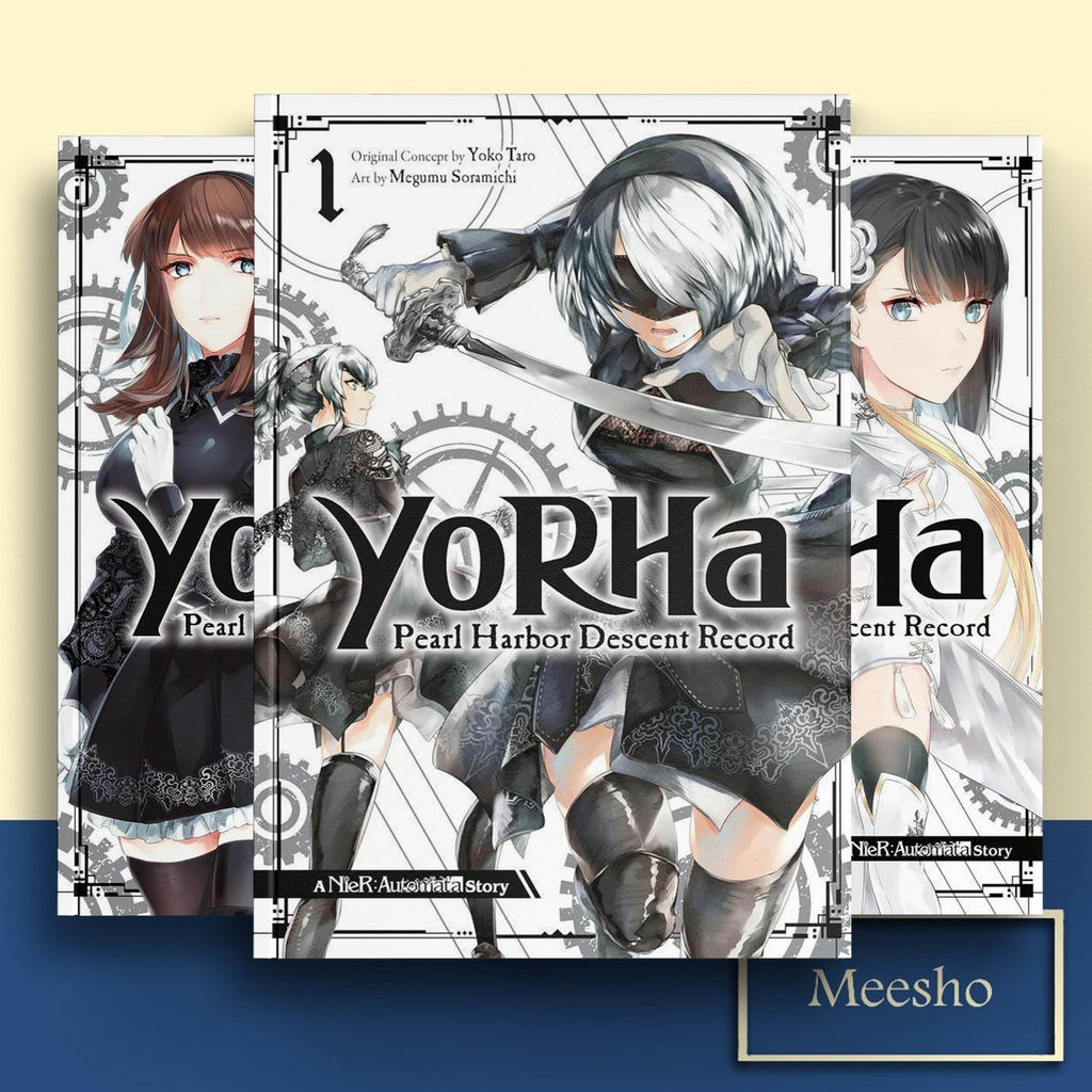 YoRHa: แผ่นเสียงมุก Harbor Descent - A NieR: Automata Story, Vol. 1-4 (Mango Comic) by Yoko Taro (อังกฤษ/อินโดนีเซีย)