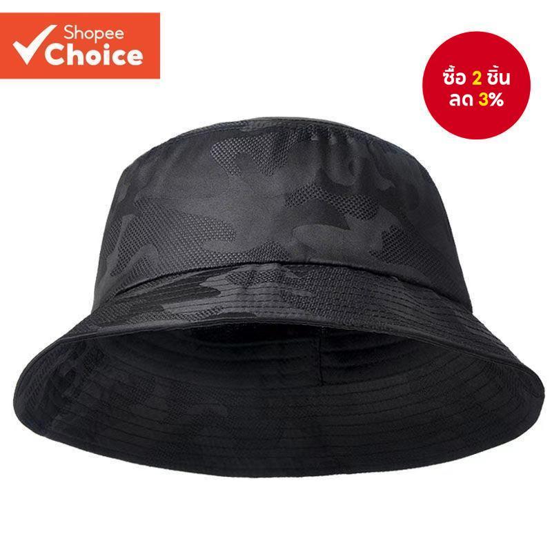 Unisex Breathable Camo Bucket Hat Dry-Fit ป้องกันแสงแดด UV แบบปรับได้สําหรับตกปลาและท่องเที่ยวกลางแจ้ง
