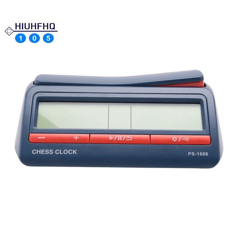 Hiuhfhq106Advanced Chess Digital Timer Chess Clock นับขึ้นลงนาฬิกาเกมกระดาน