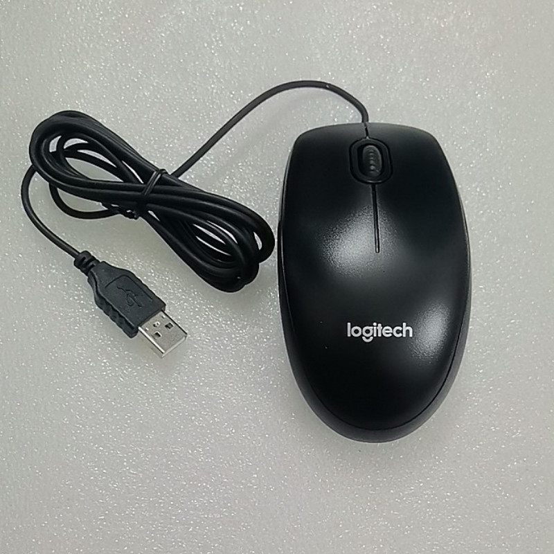 ของแท้ Logitech M100R เมาส์ USB แบบมีสาย Logitech M-U0026 เมาส์ USB แบบมีสาย