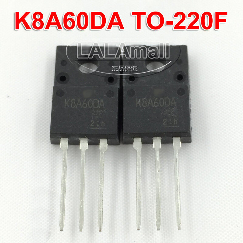 10pcs K8A60DA TO-220 TK8A60DA TO-220F K8A60D 600V/7.5A MOSFET ทรานซิสเตอร์ใหม่ IC