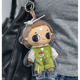 [เฉพาะเสื้อผ้าเด็ก] เคสป้องกันสําหรับ Nyota 15 ซม. Little Moments Series จี้ตุ๊กตาหนาโปร่งใสป้องกันกรณีถุงเก็บฝุ่น Outing เดินกระเป๋าเด็ก