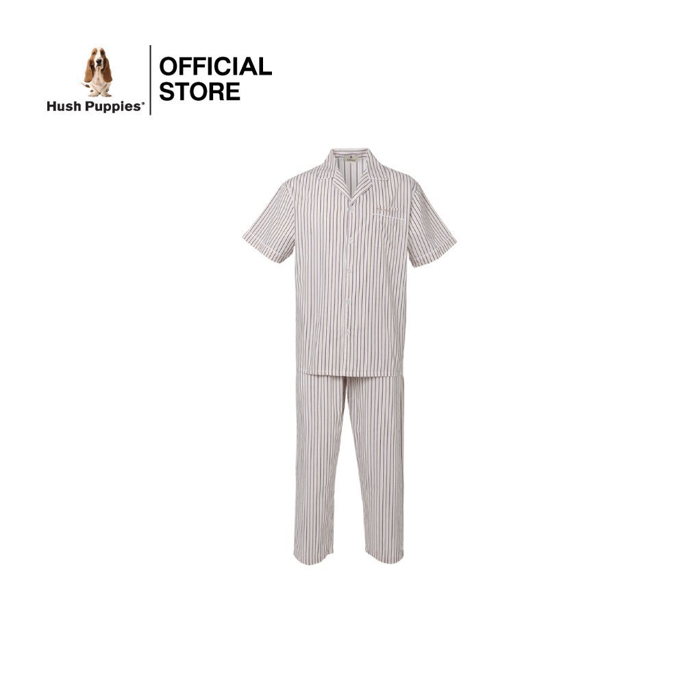 Hush puppies Underwear ชุดนอนผู้ชายแขนสั้น Sleepwear รุ่น HU H8B181 Pajama Set