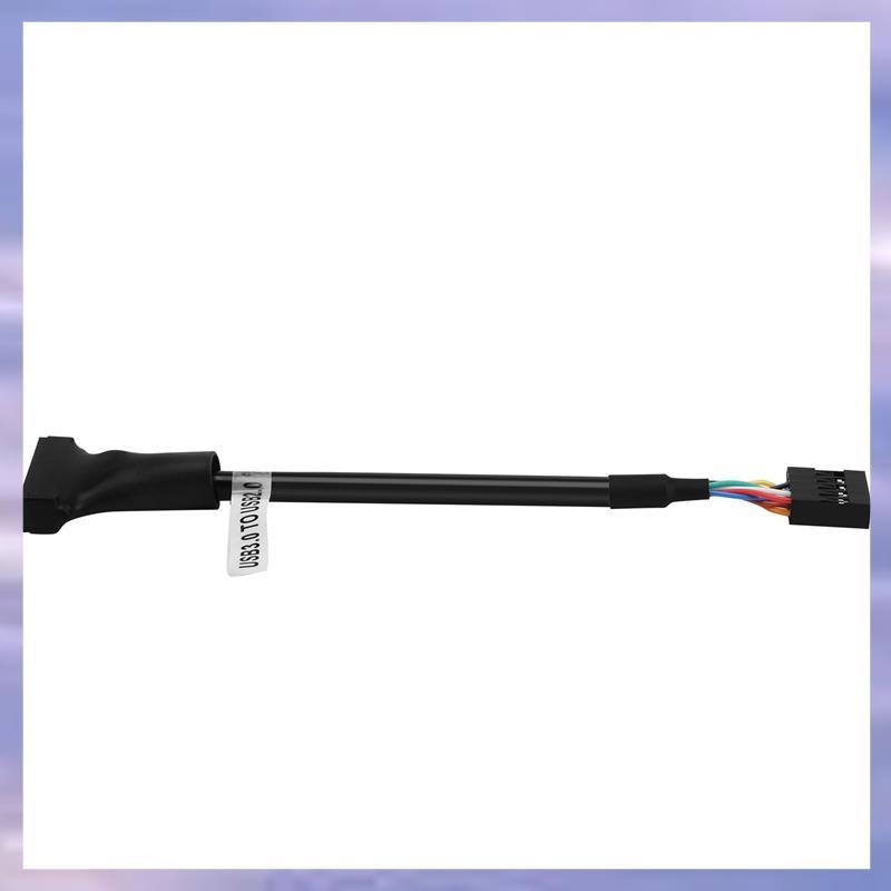 (VALAO)15 ซม.USB 3.0 20 Pin Header Male to USB 2.0 9 Pin Female Adapter Cable