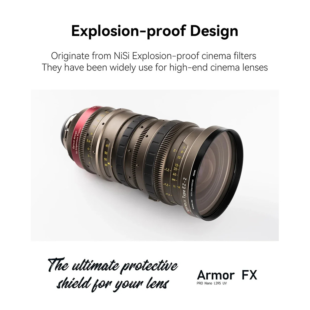 NISI Armor FX PRO Nano L395 UV Filter 39 40.5 43 46 49 52 รูปที่ 3