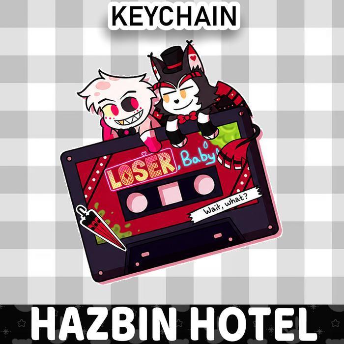 Ganci / Gantungan Kunci HAZBIN HOTEL VIDEOTAPE - 1