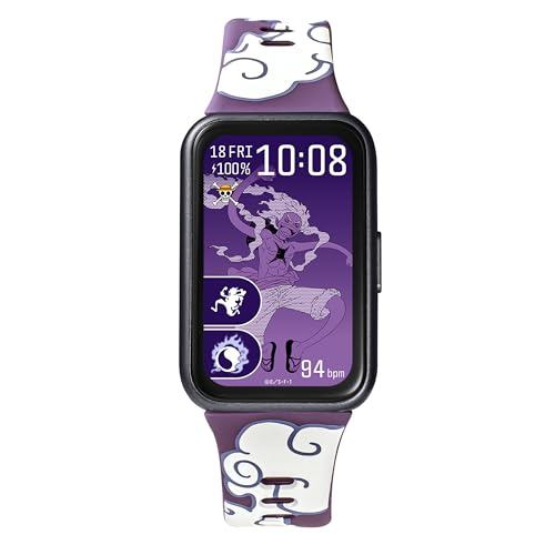 GARRACK ONE PIECE Collab Watch Luffy Quartz 5ATM AMOLED Purple HUC-OP-BD11-L Unisex OfficialDirect F