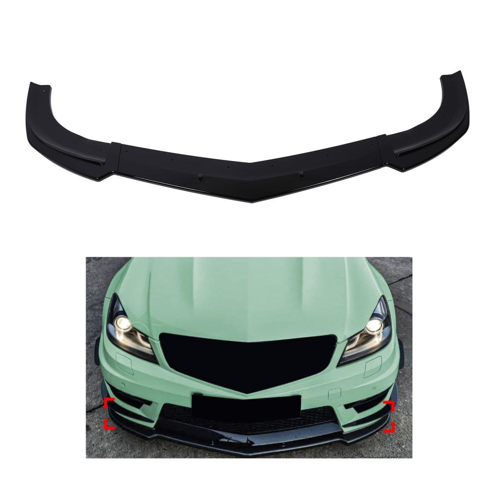 Seashorehouse กันชนหน้า Lip Diffuser คางสปอยเลอร์ 3 ชิ้น High Strength Splitter Body Kit สําหรับ C C