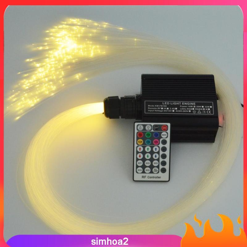 [Simhoa2] 150 ชิ้น 0.75 มิลลิเมตร 2 เมตร End Glow Opitcal Fiber สําหรับทุกชนิด LED Light Engine Driver