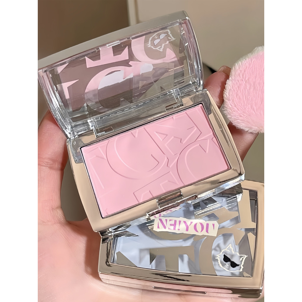 ยิงโฟกัสนุ่ม!NEIYOU NEIYOU Lost Focus Fix Grid Blush High Gloss Repair Cream ขยายสีหดสี