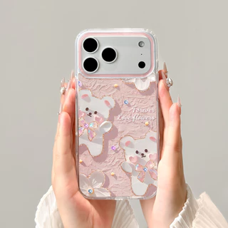 🐱🧡เคสไอโฟน iPhone 17promax เข้ากันได้สำหรับ Apple 14 16pro 15PROmax 13pro 12 11 XR-CLYCK38