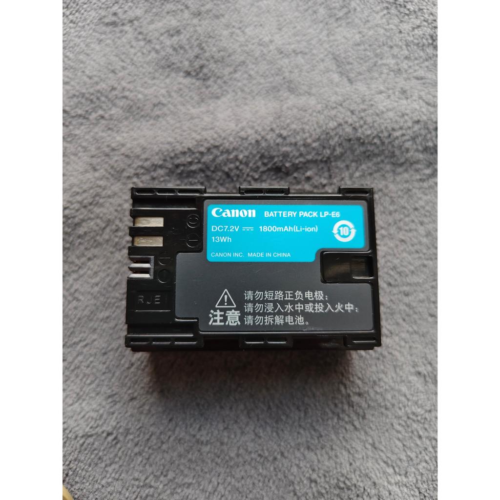 มือสอง Canon LP-E6 E6N LC-E6E เครื่องชาร์จแบตเตอรี่เดิม 5D4 5D3 6D2 80D 70D 6D