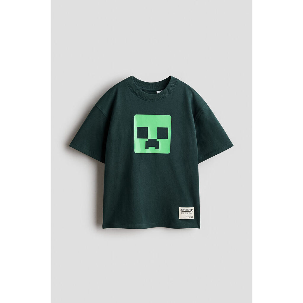 H&M(เอชแอนด์เอ็ม) เสื้อยืดพิมพ์ลายแบบโอเวอร์ไซส์ เด็กชาย 1269368_11