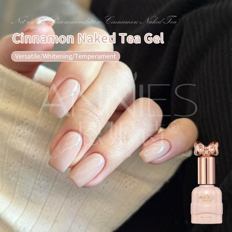 ANNIES อบเชยผงยาทาเล็บ 12ml สีทึบเจลสีฐานแต่งเล็บ