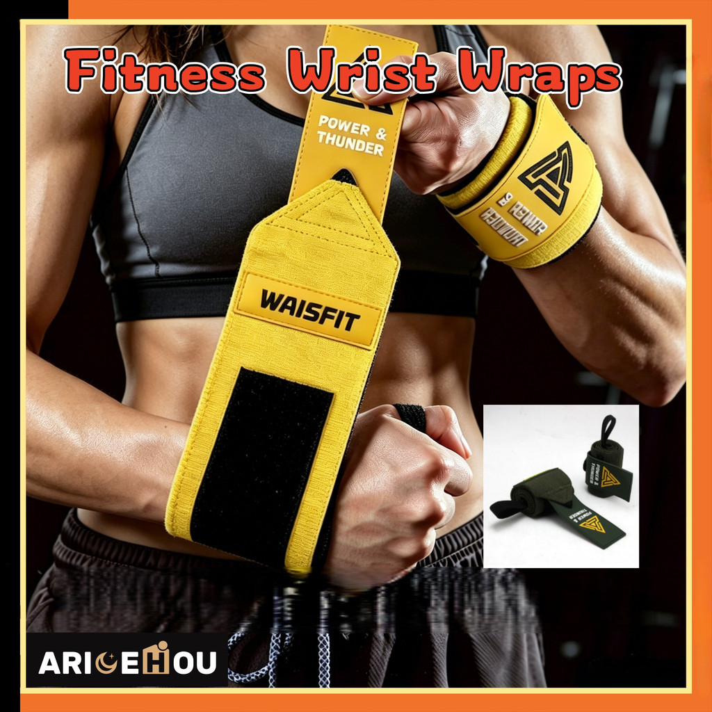 AIREHOU Men Fitness WRIST Wraps Compression Support Straps Weight Lifting Anti-sprain Wrist Protecto