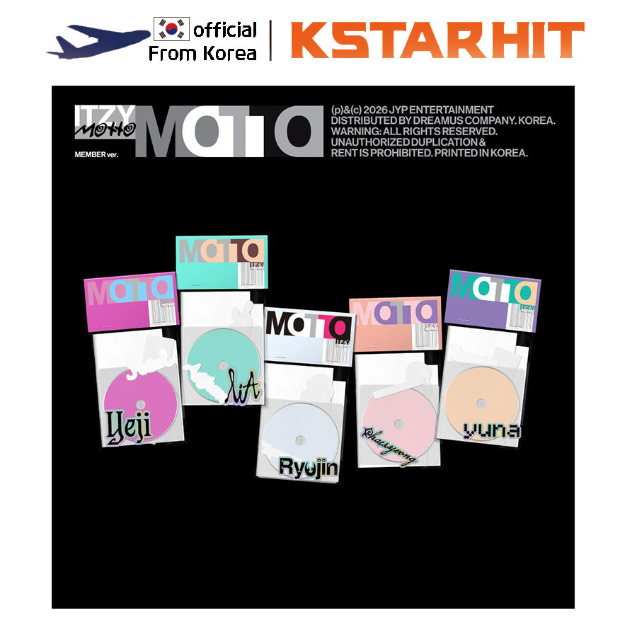 (+POB / Member Ver.) ITZY - Motto (12th Mini Album)