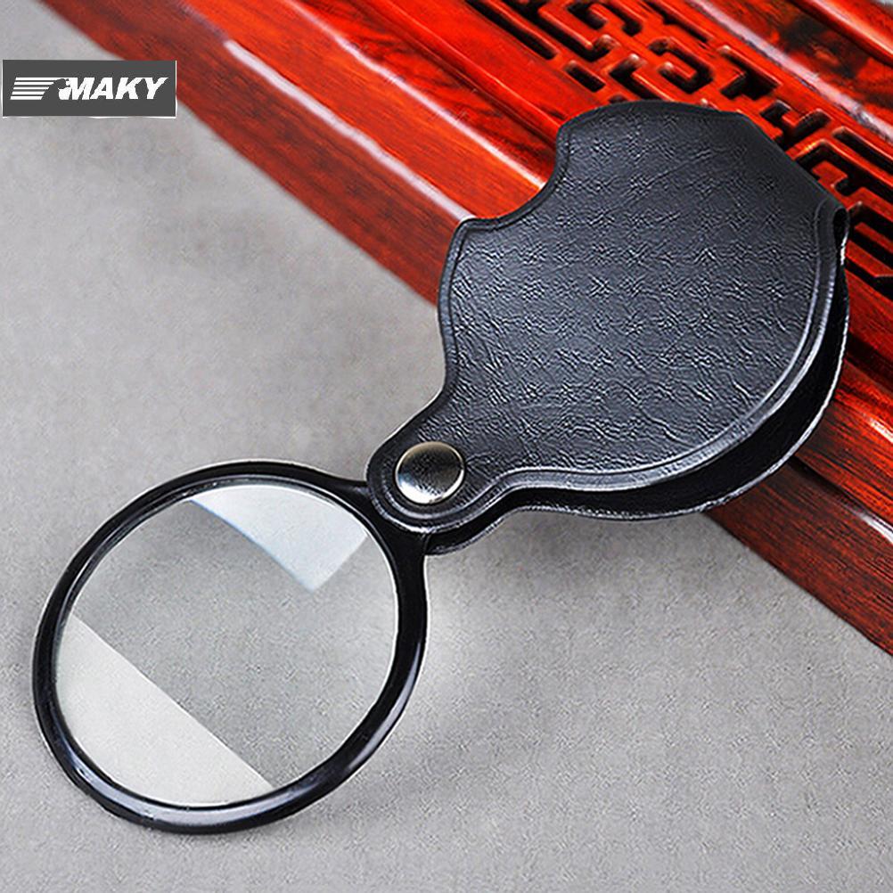 [MAKY] Poet Mini 5X50mm แว่นขยายเครื่องประดับแบบพับได้แว่นขยายเลนส์ Loupe TH