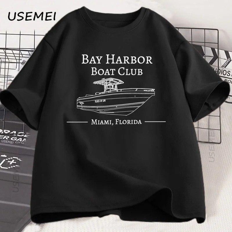 [มีสินค้าในสต็อก] เสื้อยืดซีรีส์ Dexter, เสื้อยืด Dexter Bay Butcher สำหรับผู้ชายและผู้หญิง, เสื้อยื