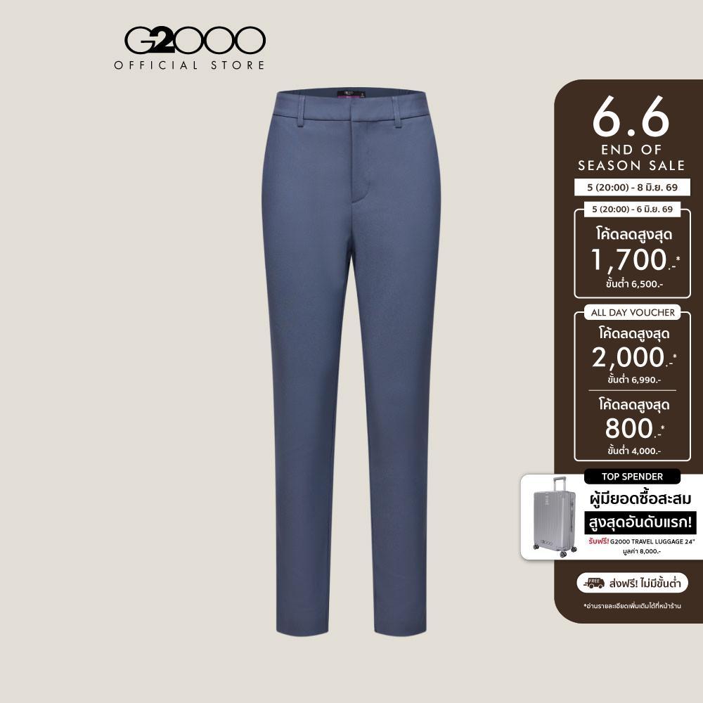 G2000 กางเกงขายาวสำหรับผู้หญิง Ankle Skinny Shape รุ่น 5126302877 NAVY