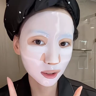 【10แถม10】Bio-Collagen maskไบโอคอลลาเจนรีลาไฮโดรเจลให้ความชุ่มชกระชับลดริ้วรอยและปรับสีผิวให้กระจ่างใ รูขุมขนดูกระชับขึ้น
