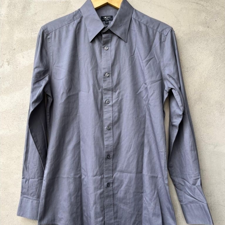 KEMEJA G2000 เสื้อเชิ้ตผู้ชาย สีเทา M