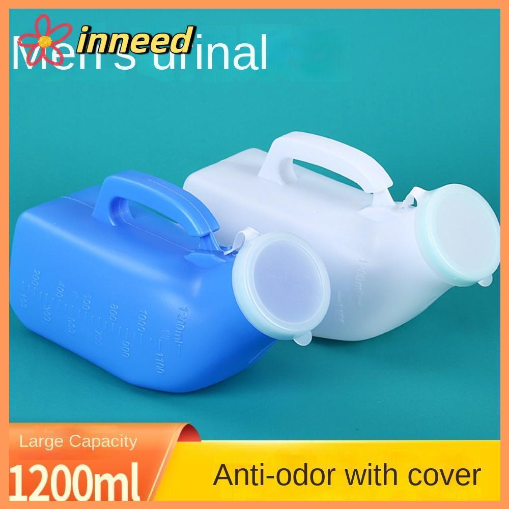 INNEED ห้องน้ําโถปัสสาวะกลางคืนแบบพกพา 1200ml สำหรับผู้ชาย ผู้สูงอายุ ผู้พิการ