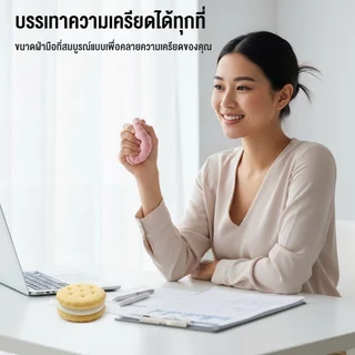 สกุชชี่ โอรีโอ บิสกิตแซนวิช ของเล่นคลายเครียด นุ่มหนึบ คืนตัวช้า บีบเล่น พกพาง่าย ของสะสม