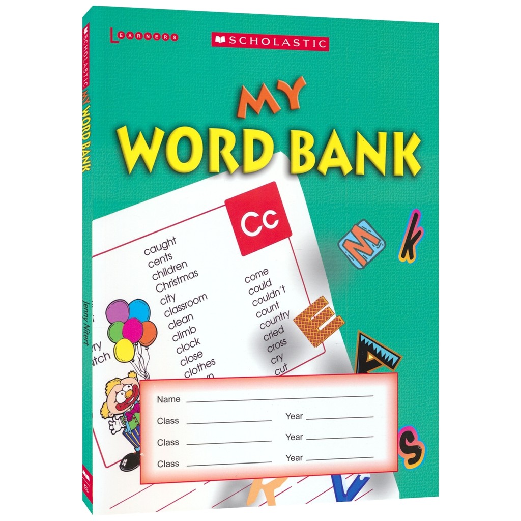 Scholastic My Word Bank America Learn My Word Bank Elementary School Grade 1-3 คําศัพท์ภาษาอังกฤษหนั