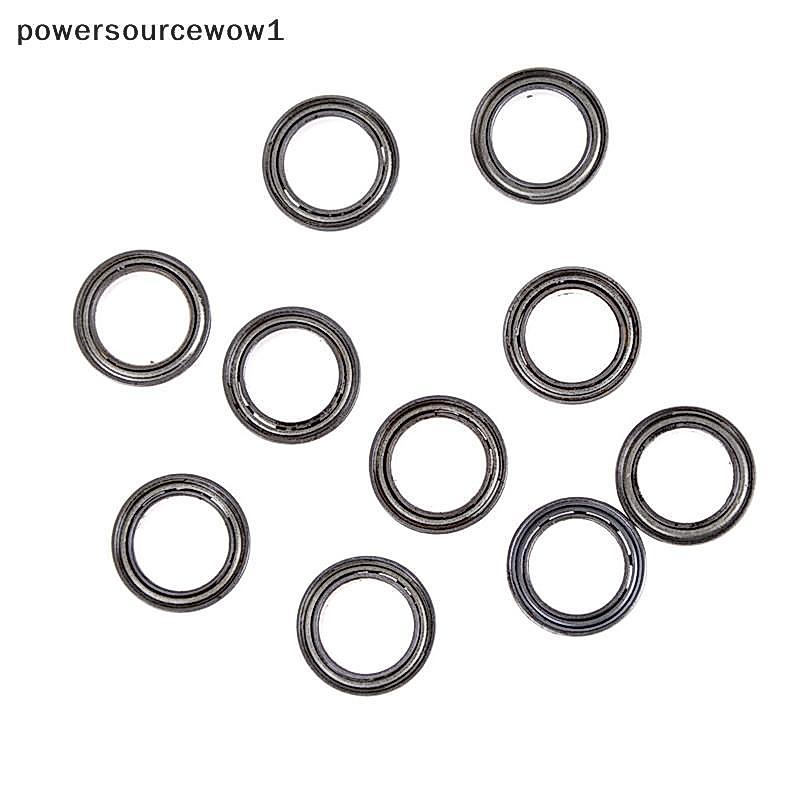WOW 10 PCS 6700ZZ 10 x 15 x 4 มม. Modle ปิดผนึกโลหะ Shielded Ball Bearing TH