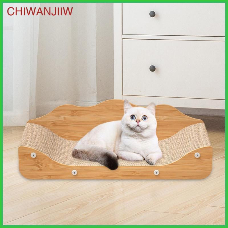 chiwanjiiw Cat Scratcher Lounge Bed โซฟาแมว Scratch Board รูปที่ 2