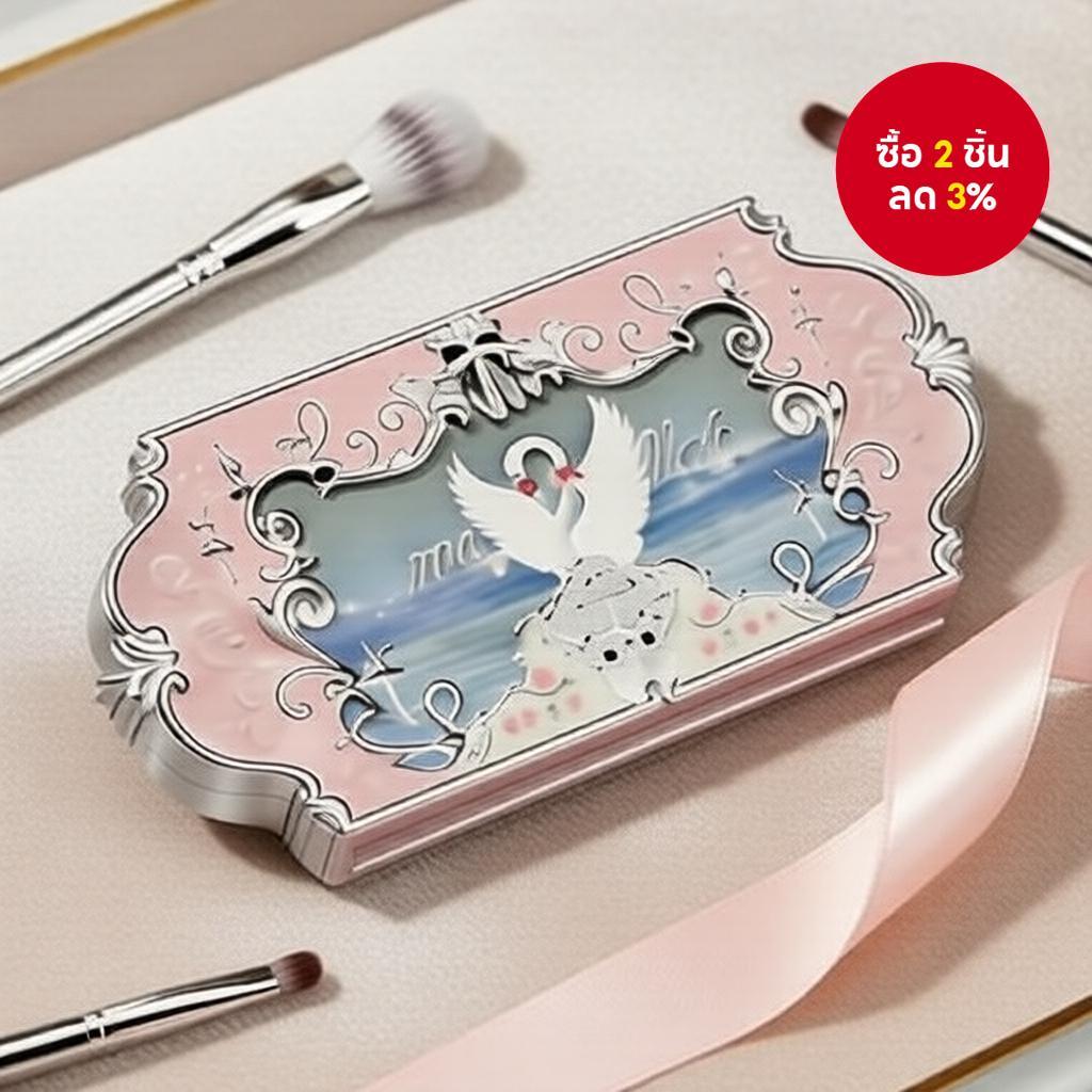 K'APEINE Swan พาเลทอายแชโดว์ 6 เฉดสี ติดทนนานและเบลนด์ง่าย