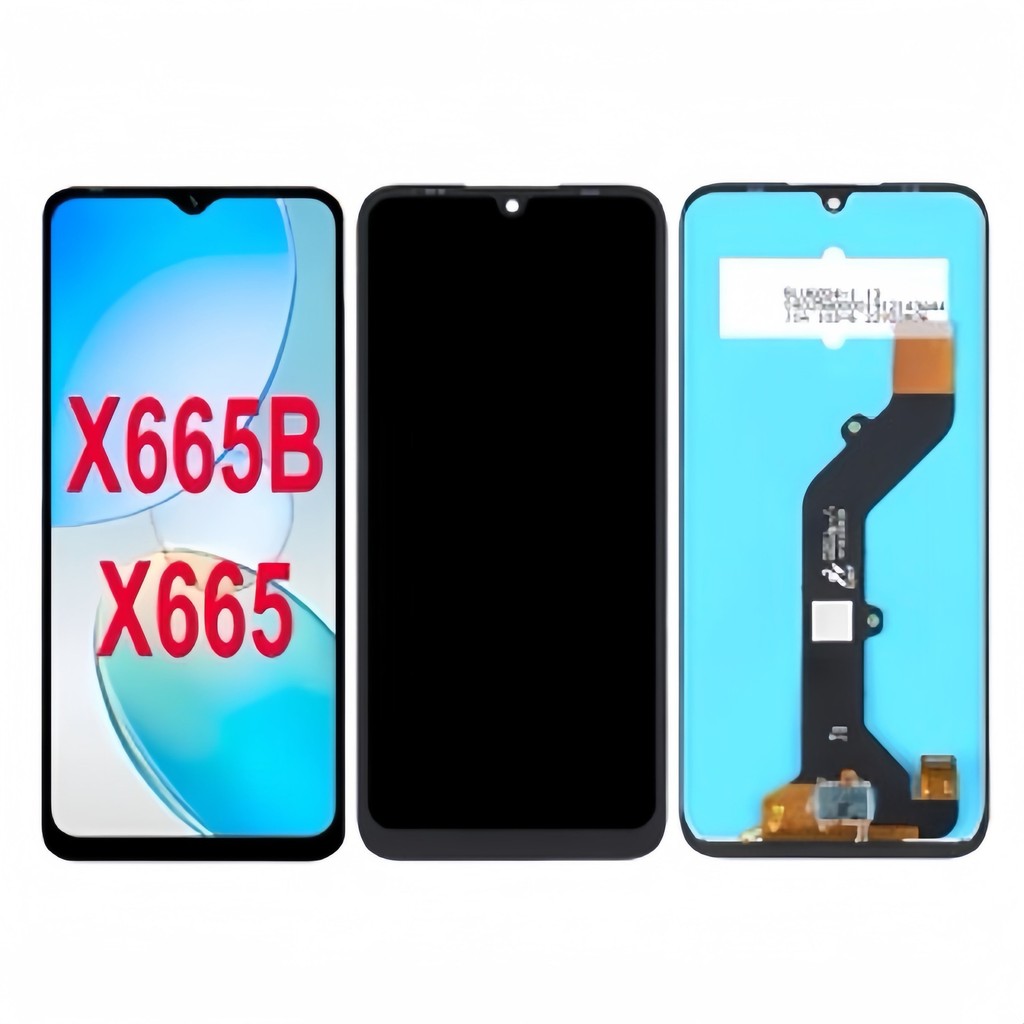 เหมาะสําหรับชุดหน้าจอ Infinix Hot12i X665 X665B จอแสดงผลแบบรวมด้านนอก LCD
