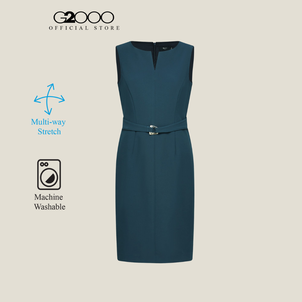 G2000 เดรสสำหรับผู้หญิง ทรง Fitted รุ่น 5623103557 GREEN