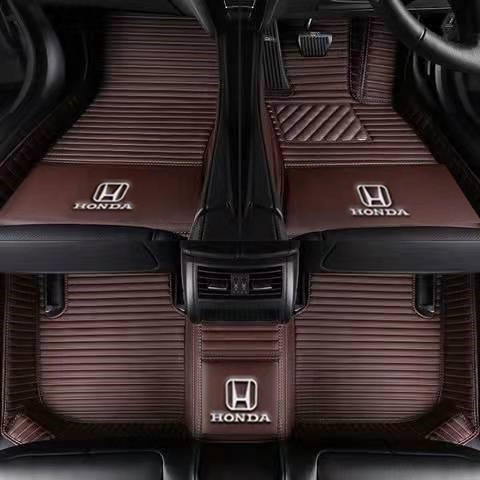 Honda HR-V/HRV พรมรถยนต์ พรมปูพื้นรถยนต์ขวาขับรถ ถาดหนังกันน้ํา