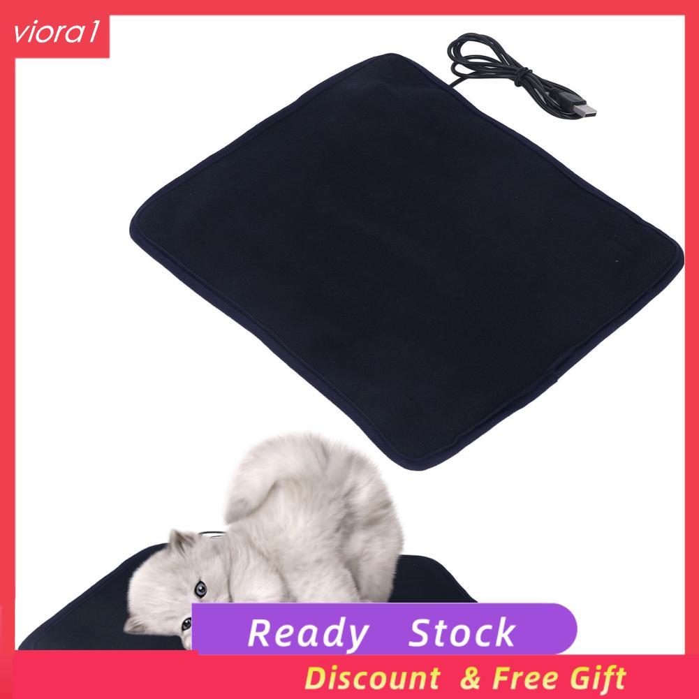 viora1-th OPPWONG แผ่นทำความร้อน USB 3 เกียร์อุณหภูมิแบบพกพาแบบชาร์จไฟได้พร้อมกำหนดเวลาแผ่นไฟฟ้าสำหรับไหล่คอขาเอว (สีน้ำเงินเข้ม)