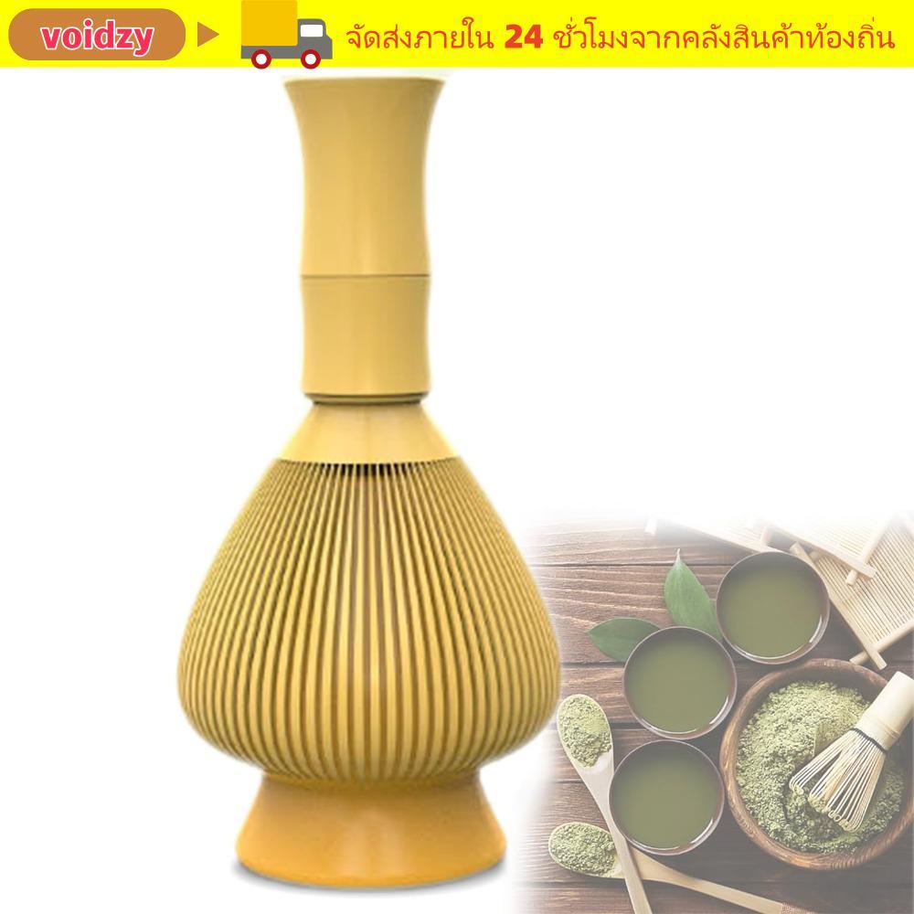 VOIDZY ปัดเรซิน, นํากลับมาใช้ใหม่ได้พร้อมที่ปัด Matcha Whisk, ABS Food Grade Green Tea Powder Whisk
