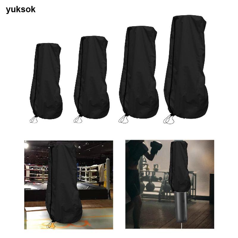 Yuksok Punching Bag Cover Replacement ทนทาน 420D Oxford ผ้ากันน้ําป้องกันแสงแดดอุปกรณ์ชกมวยสําหรับการฝึกอบรม Gym