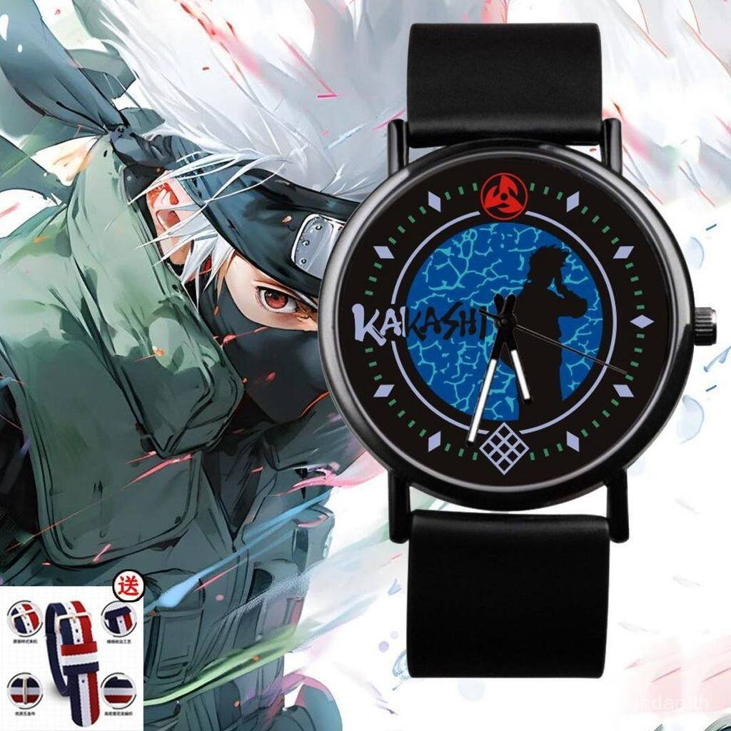 สินค้าใหม่ Naruto สินค้านาฬิกา Kakashi Sasuke Naruto Itachi ชายหญิงนักเรียนเยาวชนสองมิติ Pain Watch 