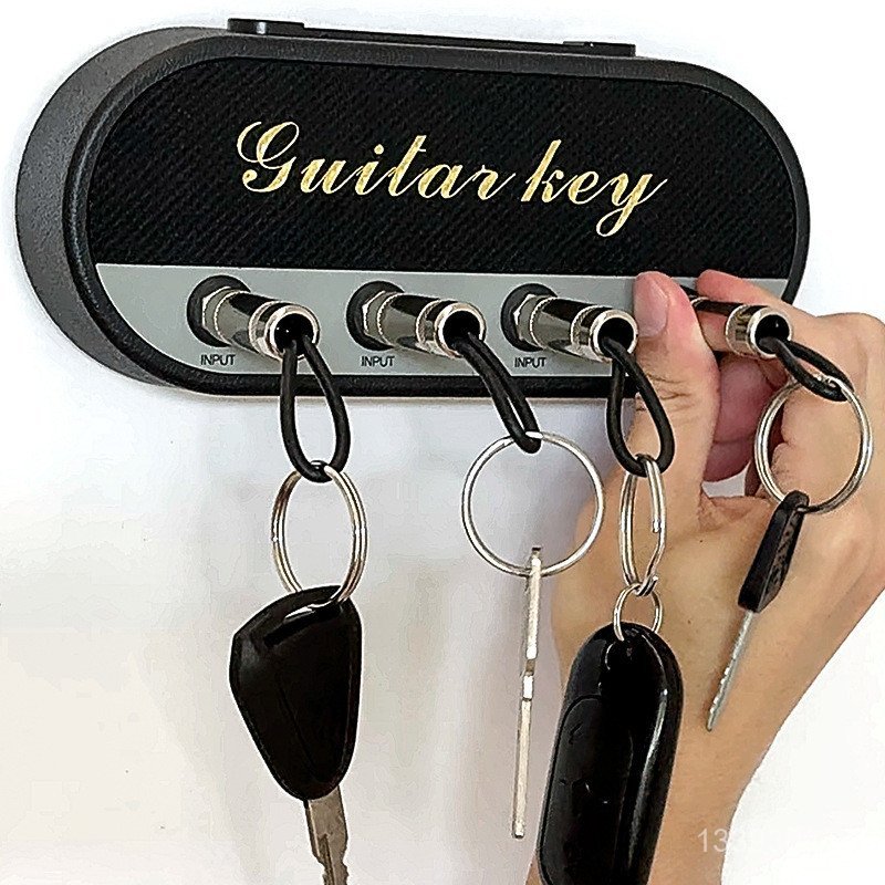 สินค้าใหม่ Spike Music เครื่องประดับ Key Socket Marshall jcm800 กีตาร์พวงกุญแจกล่องเก็บกุญแจ
