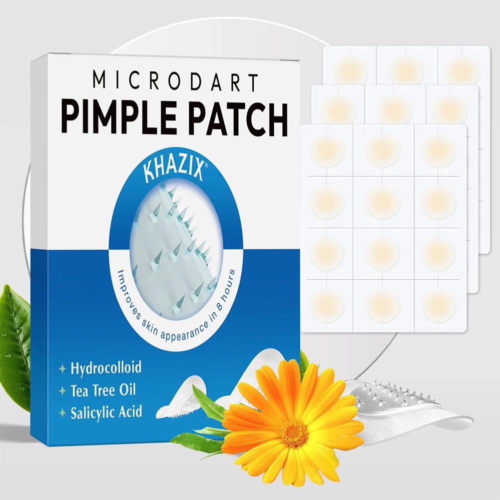 Blue Edge Round Acne Patch Blemish Cover Pimple Sticker Spot Treatment Hydrocolloid