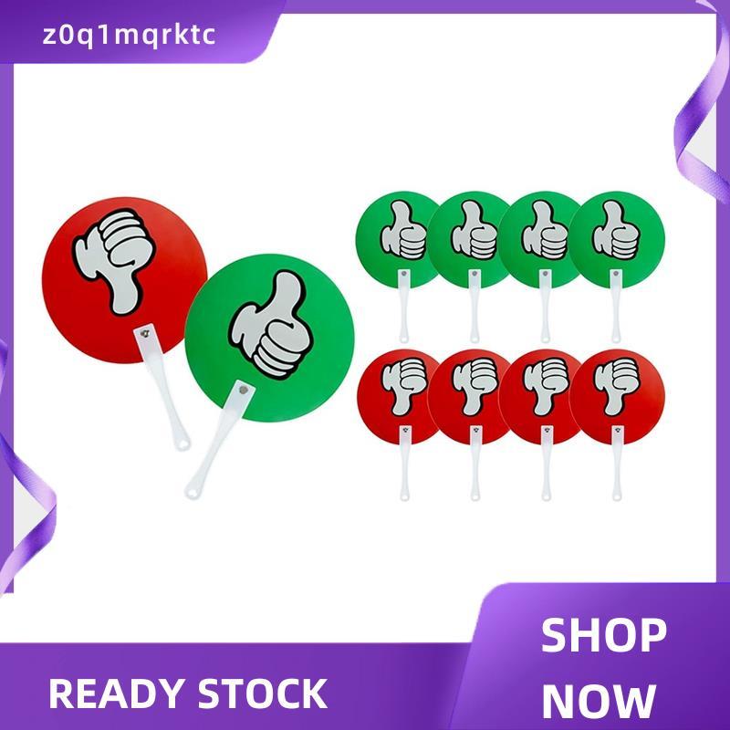 z0q1mqrktc 10 Pack Thumbs Down Classroom Voting Paddles Small Group Classroom Supplies อุปกรณ์ครู ใช