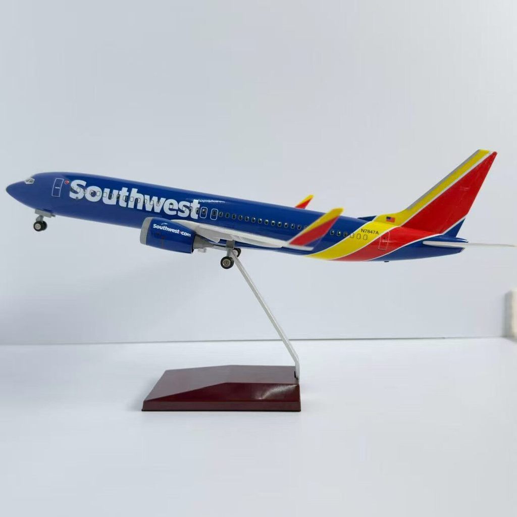 Boyin 737-800 American Southwest เครื่องบินของขวัญเครื่องประดับของสะสม